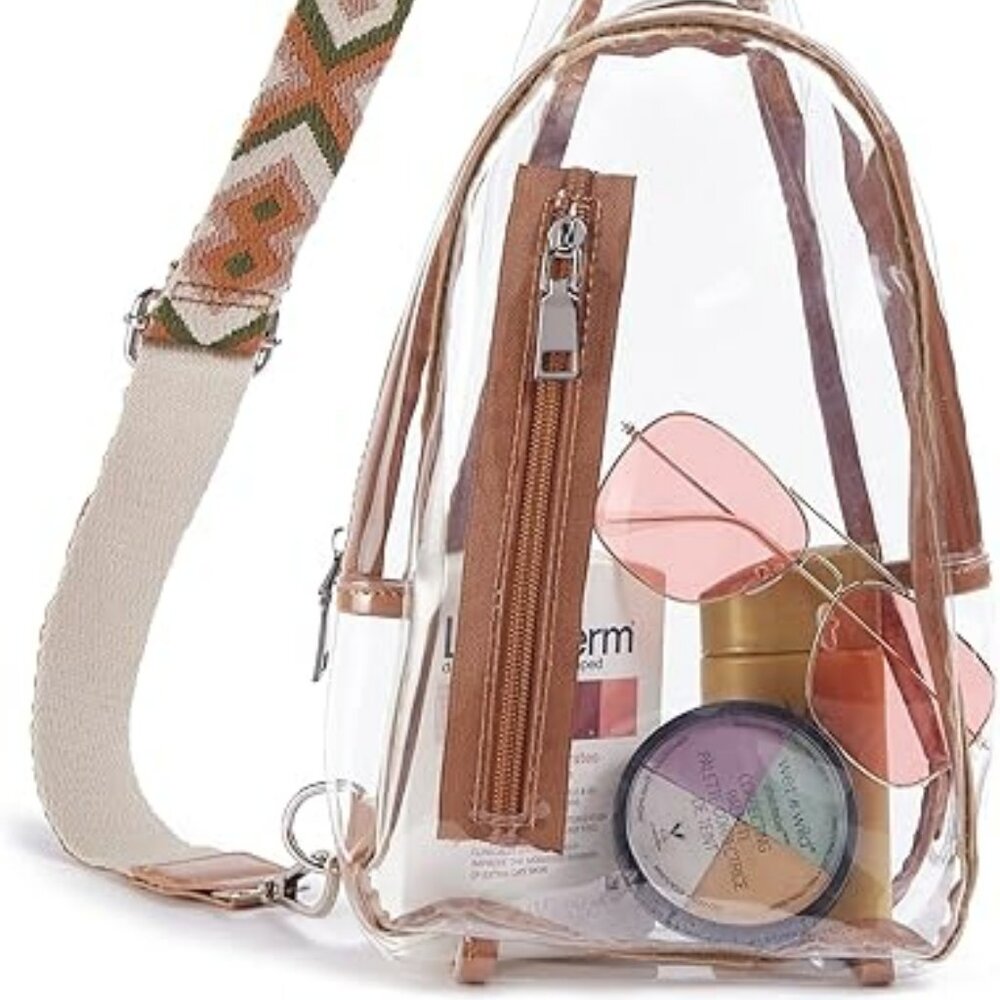 Concert Stadium Events Clear Bags for Women‎ Sling Crossbody